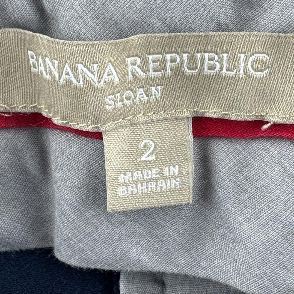 Banana Republic “Sloan” Blue Straight Leg Pants - Picture 4 of 7